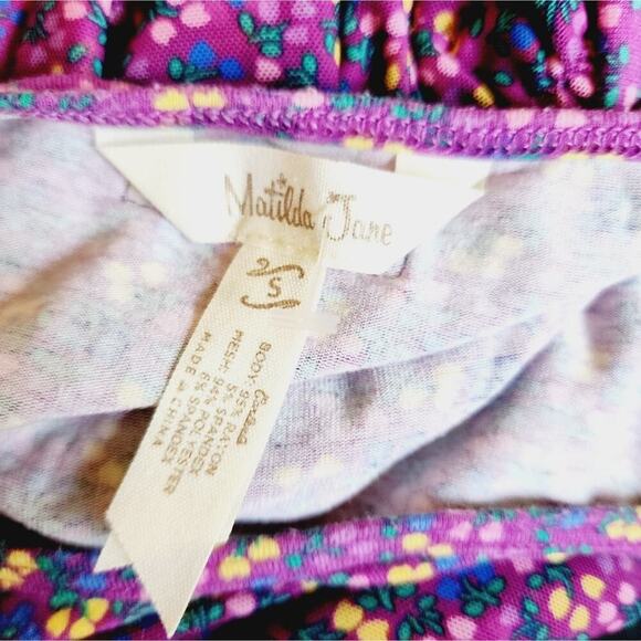Matilda Jane Brilliant Daydream Walking On A Cloud Top Floral Spring Size Small - Picture 7 of 8